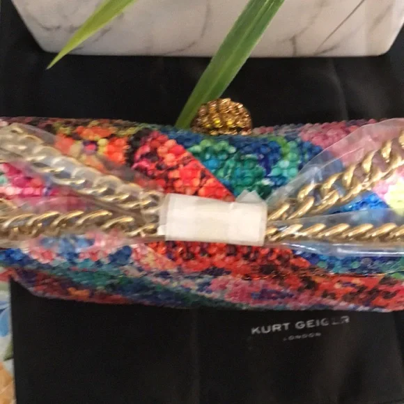 kurt Geiger London Mini Kensington Crystal Shoulder Bag - Picture 14 of 16